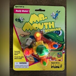 MR. MOUTH Keychain, 2001 Basic Fun - RARE VTG TOY